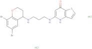 (R)-(+)-5-[[3-[(6,8-Dibromochroman-4-yl)amino]propyl]amino]-4H-thieno[3,2-b]pyridin-7-one dihydroc…