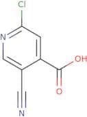 2-Chloro-5-cyanopyridine-4-carboxylic acid
