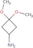 3,3-dimethoxycyclobutan-1-amine