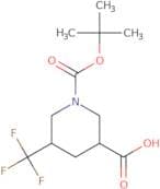1-(tert-Butoxycarbonyl)-5-(trifluoromethyl)piperidine-3-carboxylic acid