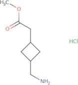 Methyl 2-[3-(aminomethyl)cyclobutyl]acetate hydrochloride