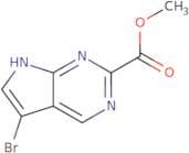 Methyl 5-Bromo-7H-pyrrolo[2,3-d]pyrimidine-2-carboxylate