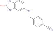 4-{[(2-Oxo-2,3-dihydro-1H-1,3-benzodiazol-5-yl)amino]methyl}benzonitrile