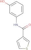 N-(3-Hydroxyphenyl)thiophene-3-carboxamide