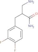 3-Amino-2-[(3,4-difluorophenyl)methyl]propanamide