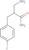 3-Amino-2-[(4-fluorophenyl)methyl]propanamide