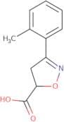 3-(o-Tolyl)-4,5-dihydroisoxazole-5-carboxylic acid