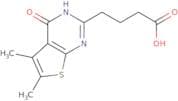 4-{5,6-Dimethyl-4-oxo-3H,4H-thieno[2,3-d]pyrimidin-2-yl}butanoic acid