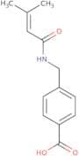 4-[(3-Methylbut-2-enamido)methyl]benzoic acid