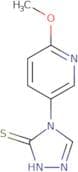 4-(6-Methoxypyridin-3-yl)-4H-1,2,4-triazole-3-thiol