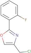 4-(Chloromethyl)-2-(2-fluorophenyl)-1,3-oxazole