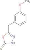 5-[(3-Methoxyphenyl)methyl]-1,3,4-oxadiazole-2-thiol