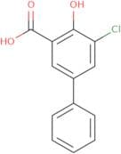 3-Chloro-2-hydroxy-5-phenylbenzoic acid