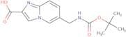 6-(((tert-Butoxycarbonyl)amino)methyl)imidazo[1,2-a]pyridine-2-carboxylic acid