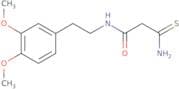 2-Carbamothioyl-N-[2-(3,4-dimethoxyphenyl)ethyl]acetamide