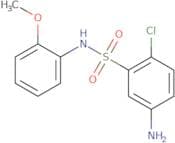 5-Amino-2-chloro-N-(2-methoxyphenyl)benzene-1-sulfonamide