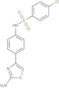 N-[4-(2-Amino-thiazol-4-yl)-phenyl]-4-chloro-benzenesulfonamide