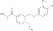 3-[(4-Chloro-3-methylphenoxy)methyl]-4-methoxybenzohydrazide