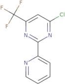 4-Chloro-2-(2-pyridinyl)-6-(trifluoromethyl)-pyrimidine