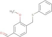 3-Methoxy-4-[(phenylsulfanyl)methyl]benzaldehyde