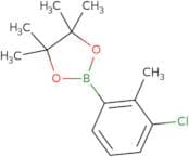 2-(3-Chloro-2-methylphenyl)-4,4,5,5-tetramethyl-1,3,2-dioxaborolane