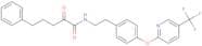 2-Oxo-5-phenyl-N-(4-((5-(trifluoromethyl)pyridin-2-yl)oxy)phenethyl)pentanamide