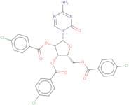 2',3',5'-Tri-O-(p-chlorobenzoyl)-5-azacytidine