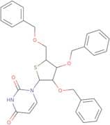 1-(2’,3’,5’-Tri-O-benzyl-4’-thio-b-D-arabinofuranosyl)uracil