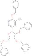 5-(2',3',5'-Tri-O-benzyl-b-D-ribofuranosyl)-3-methyl-2-benzyloxypyridine