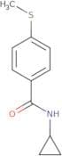 N-Cyclopropyl-4-(methylsulfanyl)benzamide