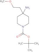 tert-Butyl 4-amino-4-(2-methoxyethyl)piperidine-1-carboxylate
