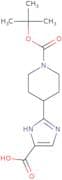 2-{1-[(tert-Butoxy)carbonyl]piperidin-4-yl}-1H-imidazole-4-carboxylic acid