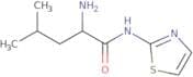 2-Amino-4-methyl-N-(1,3-thiazol-2-yl)pentanamide