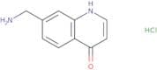 7-(Aminomethyl)-1,4-dihydroquinolin-4-one hydrochloride