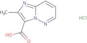 2-Methylimidazo[1,2-b]pyridazine-3-carboxylic acid hydrochloride