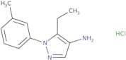 5-Ethyl-1-(3-methylphenyl)-1H-pyrazol-4-amine hydrochloride