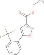 Ethyl 5-[2-(trifluoromethyl)phenyl]-1,2-oxazole-3-carboxylate