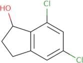 5,7-Dichloro-2,3-dihydro-1H-inden-1-ol