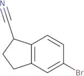 5-Bromo-2,3-dihydro-1H-indene-1-carbonitrile