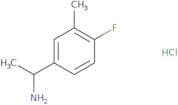 (1R)-1-(4-Fluoro-3-methylphenyl)ethan-1-amine hydrochloride