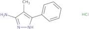 4-Methyl-3-phenyl-1H-pyrazol-5-amine hydrochloride