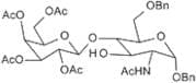 2-Acetamido-4-O-(2,3,4,6-tetra-O-acetyl-b-D-galactopyranosyl)-1,6-di-O-benzyl-2-deoxy-a-D-glucopyr…