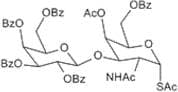 Acetyl 2-acetamido-4-O-acetyl-6-O-benzoyl-2-deoxy-3-O-(2,3,4,6-tetra-O-benzoyl-β-D-galactopyranosy…