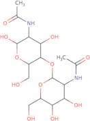 2-Acetamido-4-O-(2-acetamido-2-deoxy-a-D-glucopyranosyl)-2-deoxy-D-galactopyranose