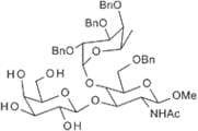 Lewis A trisaccharide methyl glycoside tetrabenzylether