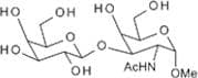Methyl 2-acetamido-2-deoxy-3-O-(b-D-galactopyranosyl)-a-D-galactopyranoside