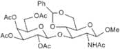 Methyl 2-acetamido-3-O-(2,3,4,6-tetra-O-acetyl-b-D-galactopyranosyl)-4,6-O-benzylidene-2-deoxy-b-D…