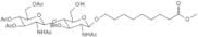 8-Methoxycarbonyl-3-benzyl-3',4',6',6-tetra-O-acetyl-N,N'-diacetyl-b-chitobioside