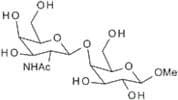 Methyl 4-O-(2-acetamido-2-deoxy-β-D-galactopyranosyl)-β-D-galactopyranoside