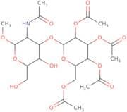 Methyl 2-acetamido-2-deoxy-3-O-(2,3,4,6-tetra-O-acetyl-b-D-galactopyranosyl)-a-D-glucopyranoside